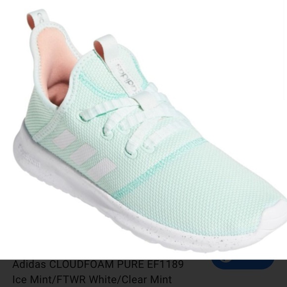 adidas cloudfoam ice mint